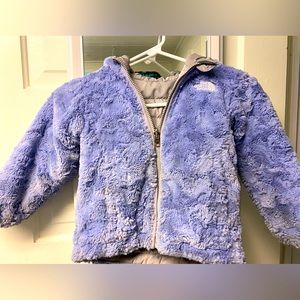 North Face Girls Toddler Mossbud Reversible 3t coat